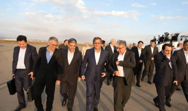 رئیس‌کل بانک مرکزی وارد اردبیل شد